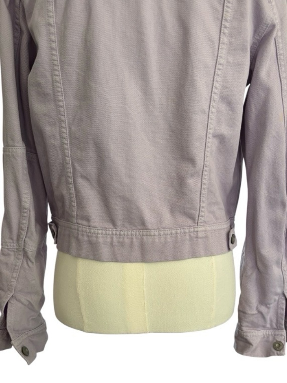Free People Rumors Lavender Button-Up Denim Jacket Small SKU 26 - Picture 5 of 13